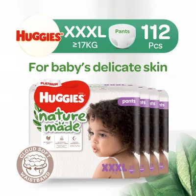 Huggies Platinum Naturemade Pants XXXL SJP 28X4 - Case