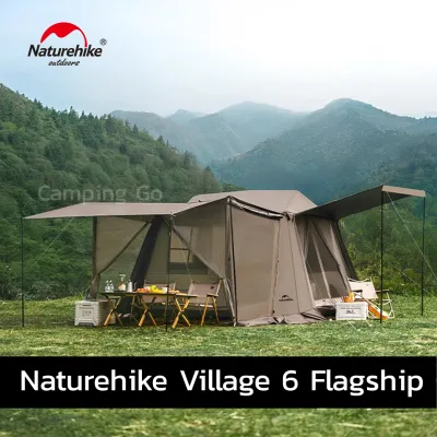 เต้นท์ Naturehike Village 6.02 (GEN II) และ Village 6.02 Flagship กางอัตโนมัติ มือใหม่ใช้ง่าย