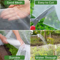 Insect Net /garden net/garden net for insect/insect net for greenhouse/insect net for plants White Mosquito Net Garden Insect Netting For Greenhouse Fine Net Insect Screen. 