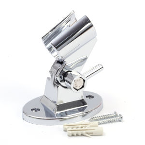 Adjustable Shower Bracket Fixed Base Universal Wall Mounted Shower Head Holder Handheld Sprayer Fixed Base Support For Bathroom