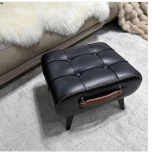 Change shoes home door stool soft bag net red foot light luxury coffee table low stool sofa living room entry simple soft seat