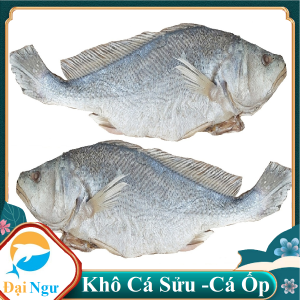 Khô Cá Sửu-Khô Cá Sửu Biển Hồ Nam Vang (0.5 - 1.8 KG/con)  Cá mặn- làm món cơm chiên cá mặn cá sửu chưng thịt ba rọi ăn kèm rau sống ĐẠI NGƯ