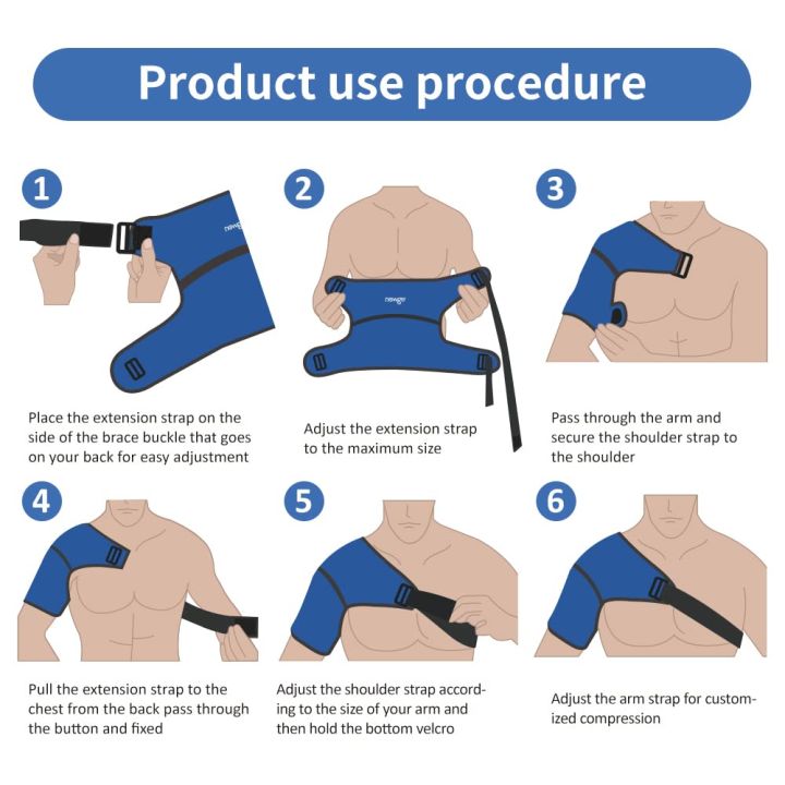LyfeFocus Premium Multi-Use Reusable Hot & Cold Ice Compression Gel Pack For Shoulder Leg Back Pain Relief Adjustable Extension Strap Microwaveable Freezable Wrap Heat Ice For Injuries 120cm - View #7