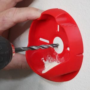 JING Non-Slip Wall Drilling Dust Collector Box Large Capacity High Efficiency Drill Dust Collector Universal Electric Drill Dust Cover For Power Tools