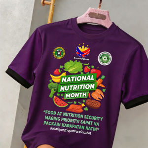 Nutrisyon at Kalikasan Ating Pangalagaan 2026 National Nutrition Month Sublimated Combi Teachers and Students Polo and T-Shirts Design Event Specific Uniform