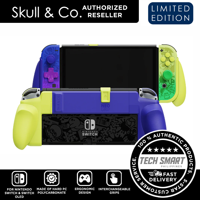 Skull Co Limited Edition NeoGrip Splatoon for Nintendo Switch