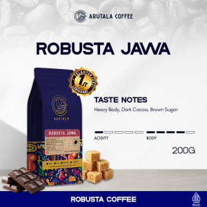 ARUTALA Kopi Robusta Jawa Java Coffee Indonesia 200 gram