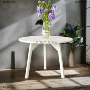 [COD] Laogeliang 1 Piece Dollhouse Miniature trắng vòng Bảng Mô hình mô phỏng đồ nội thất trang trí DIY phụ kiện đồ chơi