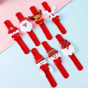 ✨💖🎄Christmas Snap Band l Snapon Band l Snap On Band l Santa Claus Christmas Tree Reindeer Snowman Elf l Christmas Gifts l Door Gifts l Party Favors l Christmas Party Gifts Door Gifts l Christmas Bracelet Accessories l Children Toys