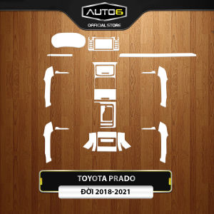 TOYOTA PRADO 2018-2024: Film PPF dán chống xước nội thất ô tô - AUTO6  Chống xước che mờ đi các vết xước cũ