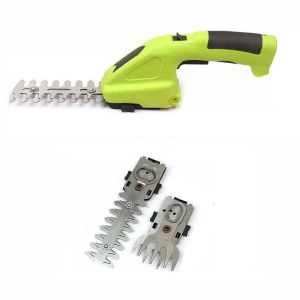 WARM HOUSEWORK Rechargeable Cordless Shrubbery Trimmer Grass Shear Lightweight 2 In 1 Handheld Hedge Trimmer Hedge Trimmer Green Electric Grass Trimmer for Garden Yard Lawn