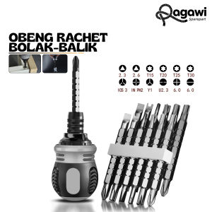 2H Obeng Mini Hand Tool CRV Multifungsi 13in1 obeng multifungsi obeng serbaguna |impact screwdriver