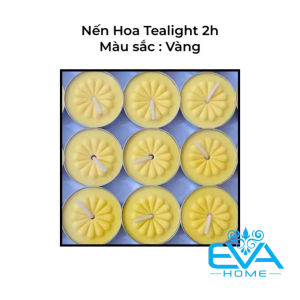 Nến Tealight Hộp 50 Viên Đốt 2h Không Khói Không Mùi An Toàn Dùng Trang Trí Tiệc Sự Kiện