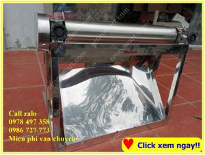 Xưởng sản xuất máy cán xơ mướp máy cán mực thịt bò khô