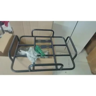 【Fits all motorcycle Models】Motorcycle Box Bracket topbox bracket for motorcycle BOX RACK（Comes with accessories and rope）