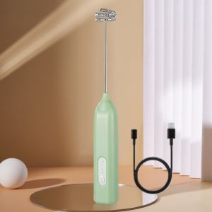 PaiPais เครื่องตีฟองนมแบบมือถือ ชาร์จ USB ใช้ซ้ำได้ ปรับความเร็วได้สามระดับ ขดลวด 2 ชั้น มีให้เลือก2สี