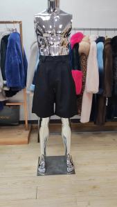 Mauroicardi Spring Summer Loose Casual Soft Black Pleated Shorts for Men Mens with High Waist Short Straight Pants Clothes 20262026