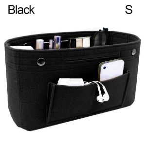DAWEIF Confidential Pouch Organizer Handbag Insert Bag Felt Insert Bag Purse Liner Inner Bag