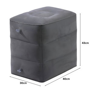 JIJI.SG Fola Inflatable Foot Rest PVC 3 Layers Height Adjustable