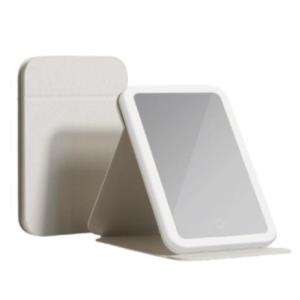 Foldable LED Makeup Mirror with Light Type-C USB Charging 3 Colour Adjustable Lighting