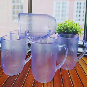 4  DAN 6 PCS GELAS  MIKA TEBAL ANTI PECAH MOTIF TERBARU