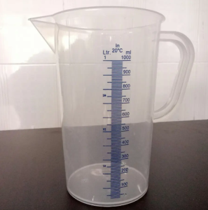 Ca Đong Nhựa 1 Lít Vạch Xanh