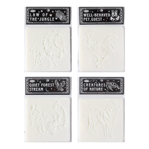 6 Pcs Animal Series Stencils Hollow Out Painting Stencils Zoo Theme Drawing Stencils Craft Supplies for Wall Painting