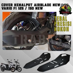COVER TUTUP TAMENG KNALPOT AIRBLADE NEW VARIO 125 150 160 ABS CBS PCX CBU AIR BLADE VIETNAM MUFFLER