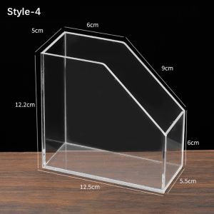 LITTLEX Trong suốt Hộp khăn giấy đứng để bàn Acrylic Dọc Hộp khăn giấy Cứng cáp Hộp khăn ăn nhà hàng Tiệc tùng