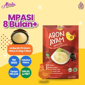 Alala Abon Mpasi Organik Travel Mini Sachet 15gr