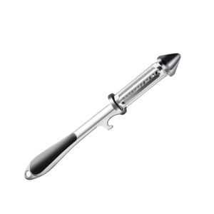 [SG In Stock]Germany 5IN1 Stainless Steel Peeler Vegetable Fruit Paring Knife Bottle Opener Grater Kitchen Tool