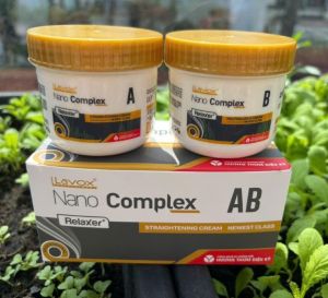 KEM DUỖI TÓC TẠI NHÀ THẾ HỆ MỚI NANO COMPLEX - LAVOX 150ml X 2