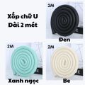 Cuộn Xốp Dài 2 Mét Bọc Cạnh Bàn Chữ U-W-V, Miếng Dán Bịt Góc Tường Chống Va Chạm An Toàn Cho Bé Legaxi. 