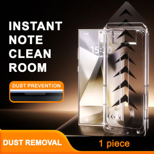 Kính Cường Lực Lắp đặt nhanh chống nhìn trộm chóng chỉ bằng một cú nhấp chuột bao phủ toàn bộ lắp cho Samsung Galaxy S25 S24 Ultra S23 S22 Plus miếng dán màn hình không bám bụi hộp bảo vệ