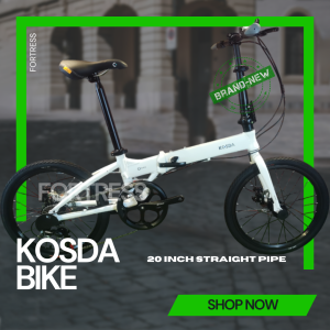 FORTRESS KOSDA New High-Quality Aluminum Alloy Folding Bike for Adults - Compact & Durable