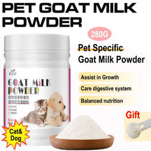 Goats Milk Powder 280g Pet Dog Cat Goat Milk Powder Pet Goat Milk for all stages Nutrition for kittens during pregnancy