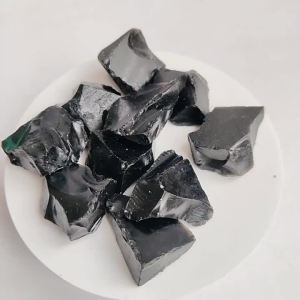 1pcs Natural Raw Black Obsidian Quartz Stones Rough Rock Crystals Metaphysical Reiki Healing Size Energy Healing Home Decoration