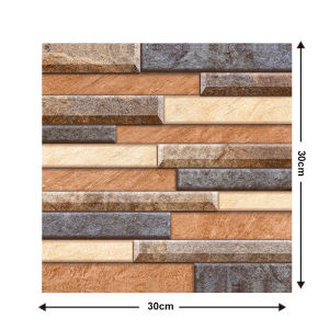 1pc 30x30CM 3D Wallpaper Waterproof Adhesive Wall Stickers Self Adhesive Wall papers design for wall home decor Foam Bricks