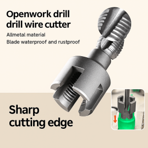 Precision thread tool all-in-one pipe tapper for PPR PVC water pipe internal thread cutting durable handheld drill adapter