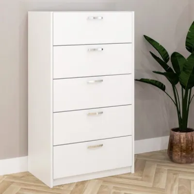 Furniture Direct drawer cabinet ESCOT 5 Drawer Chest/ chest of drawer with 5 layer/ chest of drawer with 4 layer almari pakaian murah rak barang serbaguna wardrobe clothes drawer cabinet