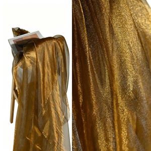 NOBLELUX Chuyển màu hai tông Vải Organza Sợi len mềm 150X100cm Vải hai màu Vải nền Xanh lam Xanh lục Vải tự làm Váy cưới