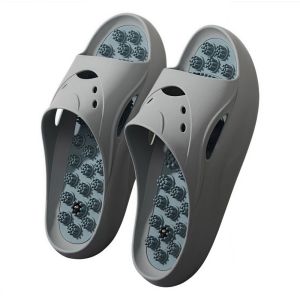 MUNCHX Acupressure Massage Slippers Men Anti-Slip Anti-odor Home Slippers Soft Bottom Sandals Slippers Relieve Fatigue