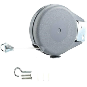 Dây phơi quần áo có thể thu vào xách tay chịu lực cao trong nhà và ngoài trời dây phơi PVC retracting quần áo phù hợp với gắn tường