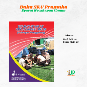 Buku SKU Pramuka Syarat Kecakapan Umum Besar dan Kecil