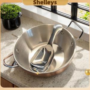 [Shelleys] Thép không gỉ hộ gia đình ẩm thực bát với xử lý gạo rượu Bát Nước Sốt món ăn thực phẩm Phục Vụ Nhà Bếp Bộ đồ ăn