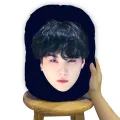BTS SUGA Face Pillow with FREEbies. 