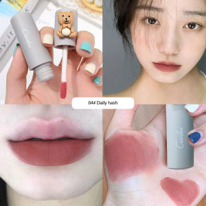 [COD]Lipstik Matte Bear Long Lasting Nude Lip Matte Lip Cream Lip Dan Check Mud -💖Catherine