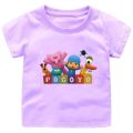 BAJU ANAK CEWEK KARAKTER POCOYO 1-12TAHUN KAOS ANAK CEWEK BAJU KARAKTER T-HSIRT ANAK COWOK/CEWEK WARNA. 