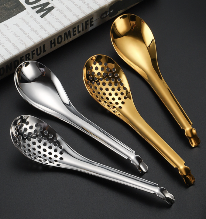 Muỗng inox 304 trơn hoặc có lổ dùng làm muỗng súp muỗng cơm thìa inox ...