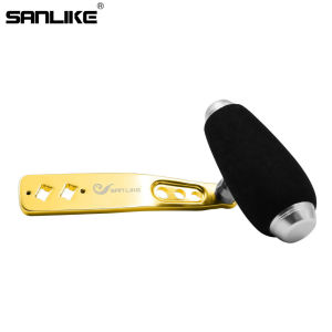 SANLIKE Aluminium Fishing Reels Handle for Spinning Reel Shimano & Daiwa Jigging Trolling Reel Fishing Equipment Left Right Hand